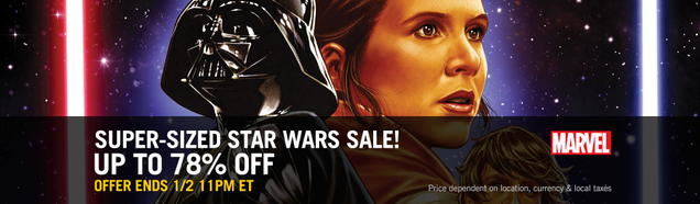 Up to 78% off Star Wars Comics | comiXology